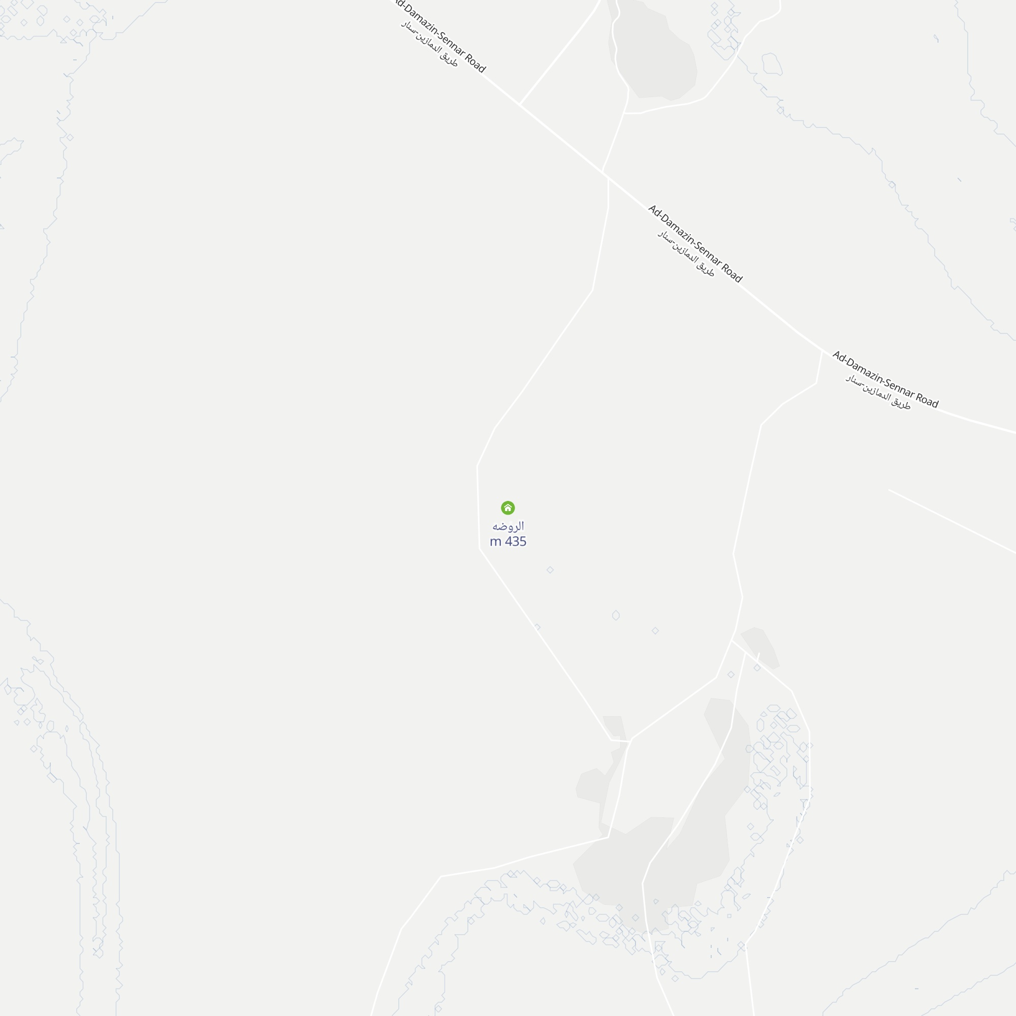 الروضه map