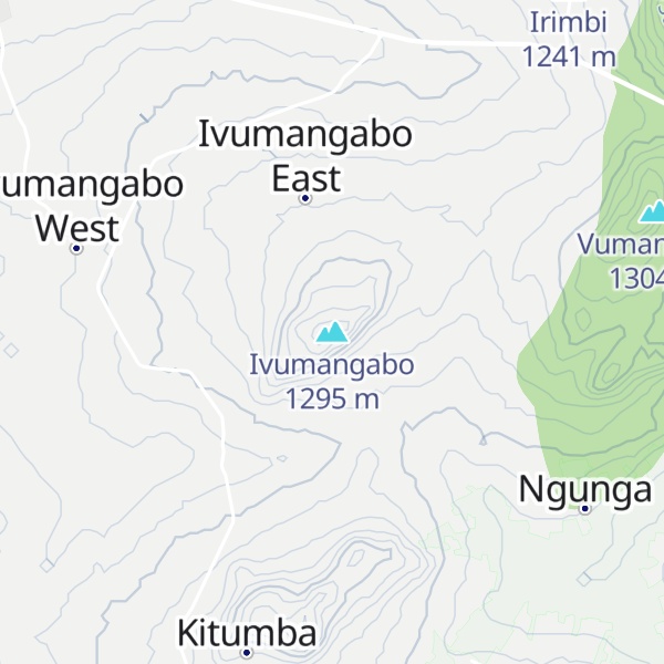 Map of Ivumangabo