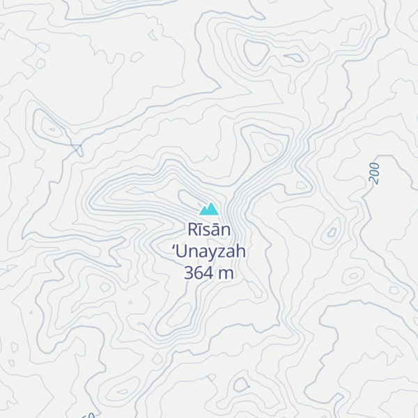 Map of Rīsān ‘Unayzah