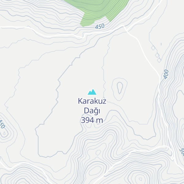 Map of Karakuz Dağı