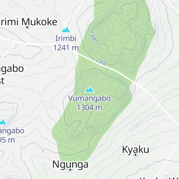 Map of Vumangabo
