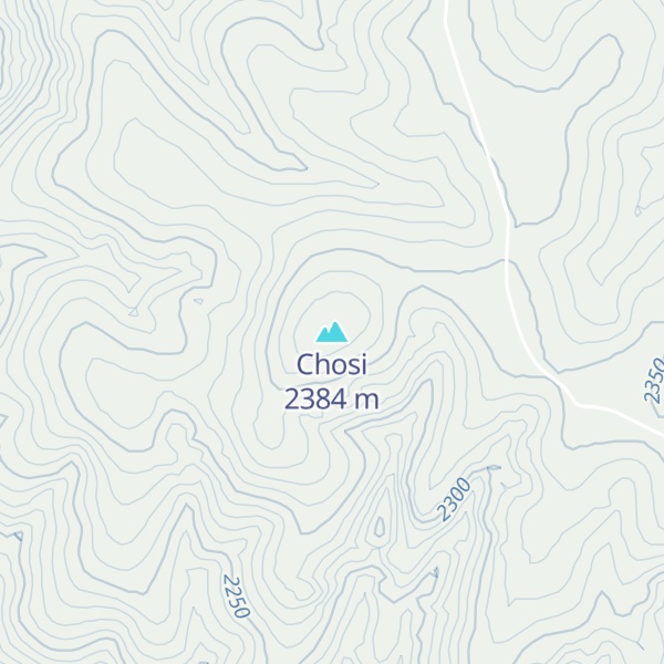 Map of Chosi