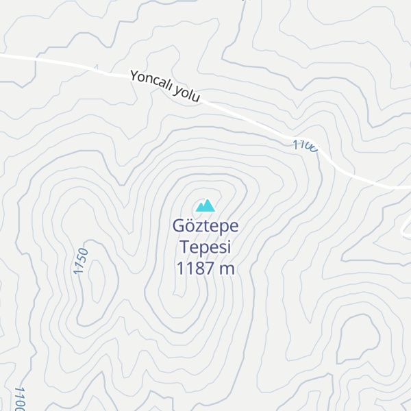 Map of Göztepe Tepesi