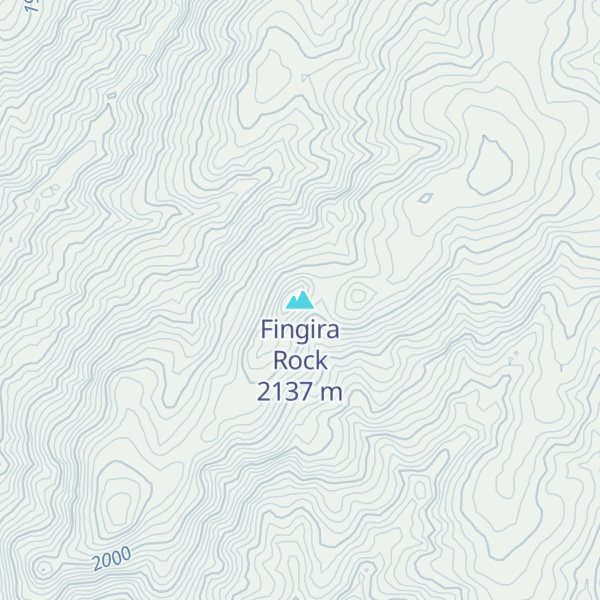 Map of Fingira Rock