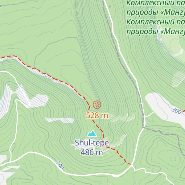 Map of Shuldan-burun