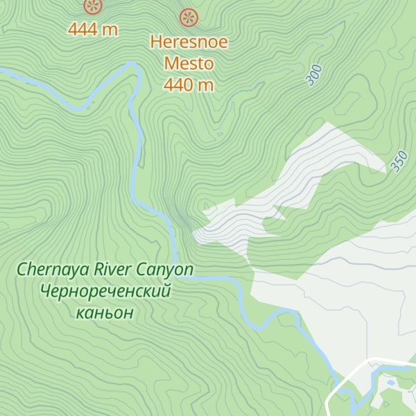 Map of Kizil-kaya