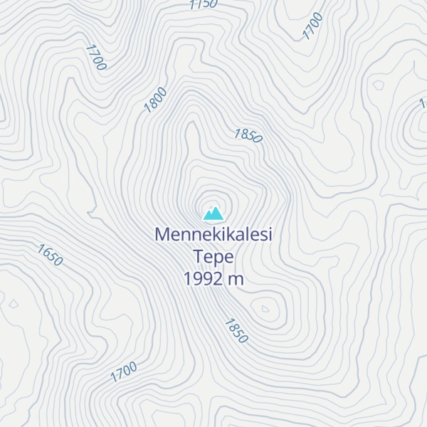 Map of Mennekikalesi Tepe