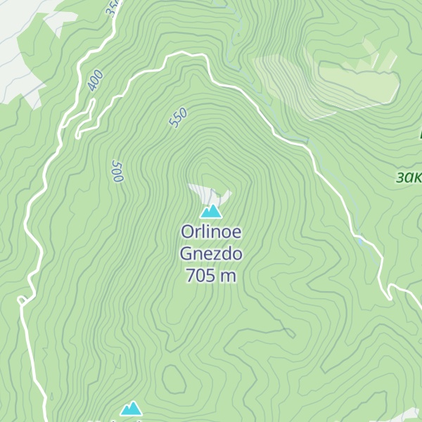 Map of Orlinoe Gnezdo