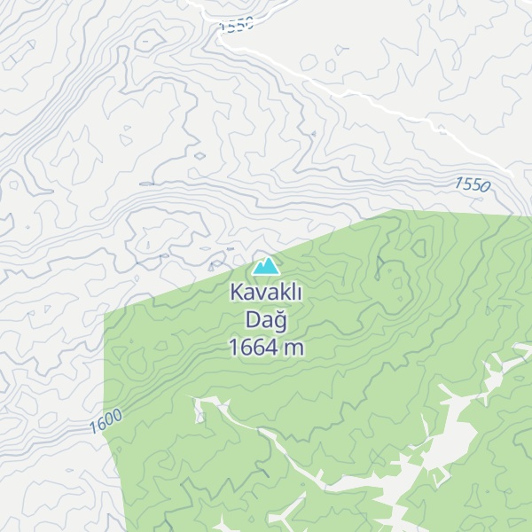Map of Kavaklı Dağ