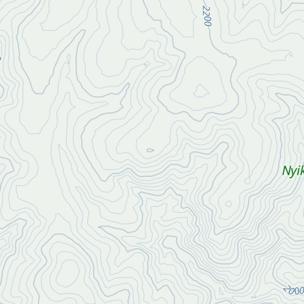 Map of Nyambwani