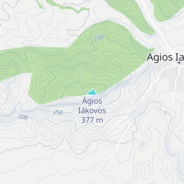Map of Ágios Iákovos