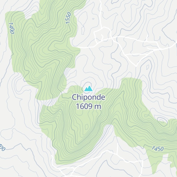 Map of Chiponde