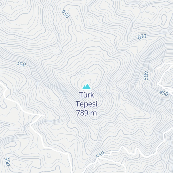 Map of Türk Tepesi