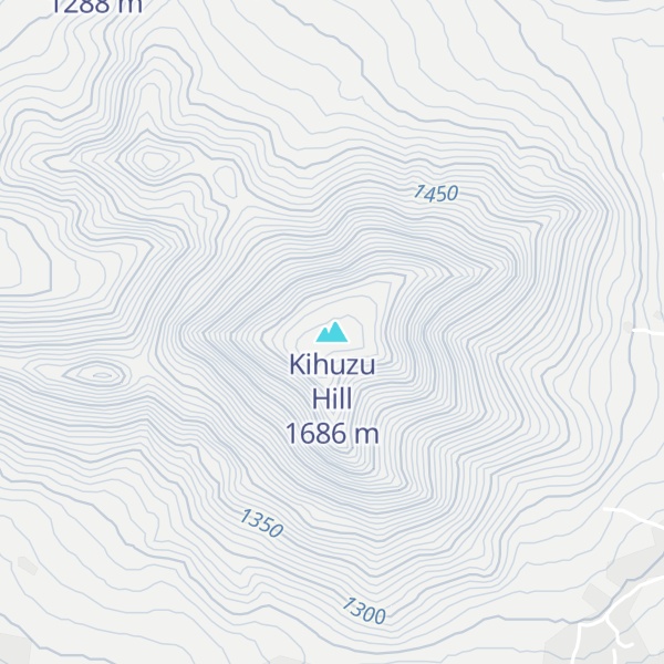Map of Kihuzu Hill