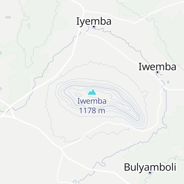 Map of Iwemba