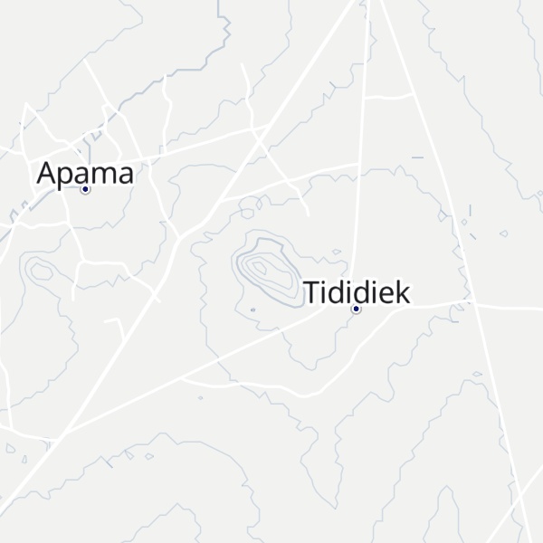 Map of Tididiek