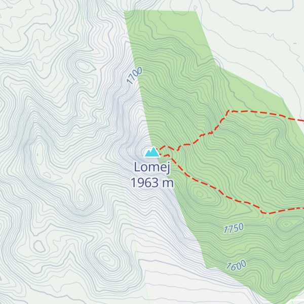 Map of Lomej