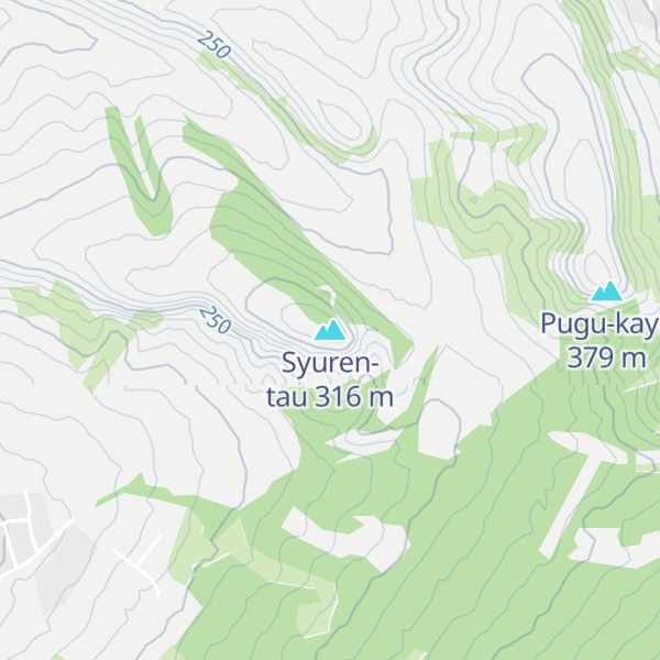 Map of Syuren-tau