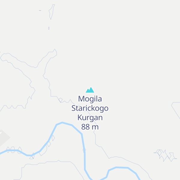 Map of Mogila Starickogo Kurgan