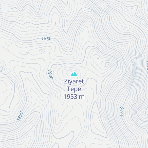 Map of Ziyaret Tepe