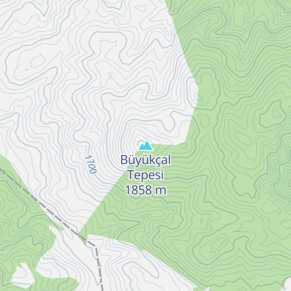 Map of Büyükçal Tepesi