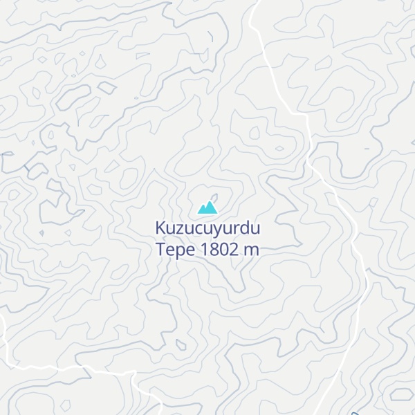 Map of Kuzucuyurdu Tepe