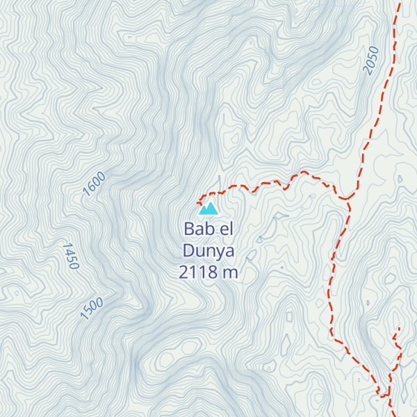 Map of Bab el Dunya
