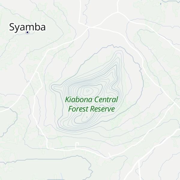 Map of Siavona