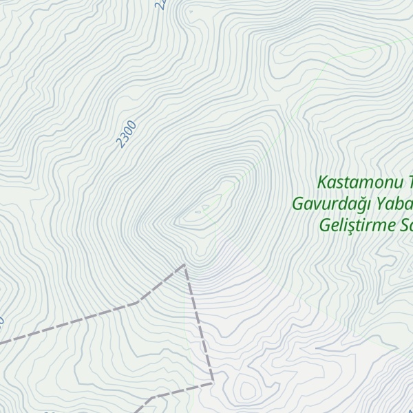 Map of Ilgaz Dağı