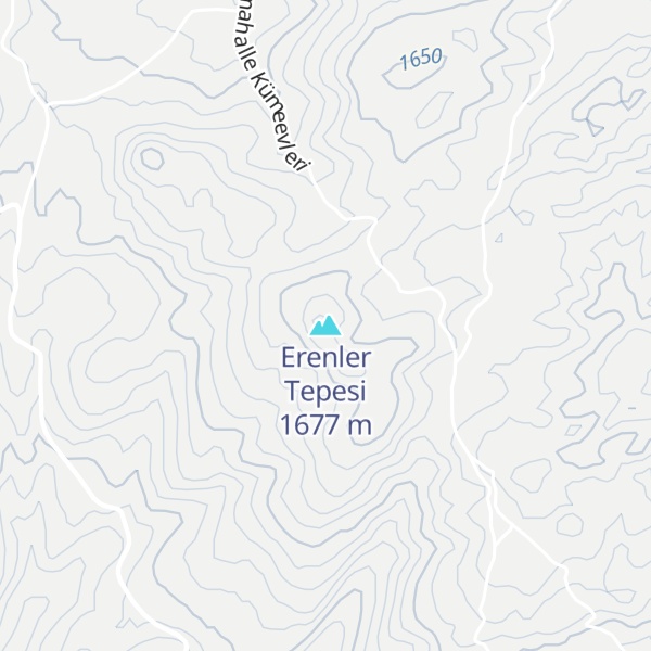 Map of Erenler Tepesi
