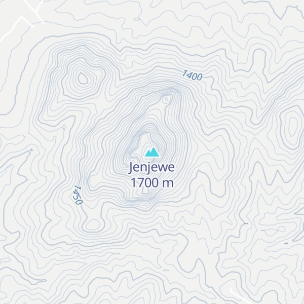 Map of Jenjewe