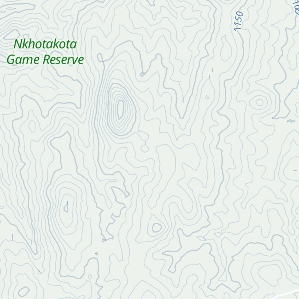 Map of Manyani Hill