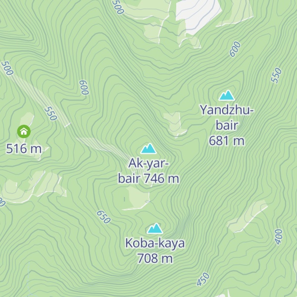 Map of Ak-yar-bair