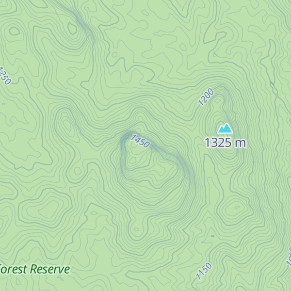 Map of Mpalapala Mountain