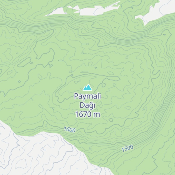 Map of Paymalı Dağı