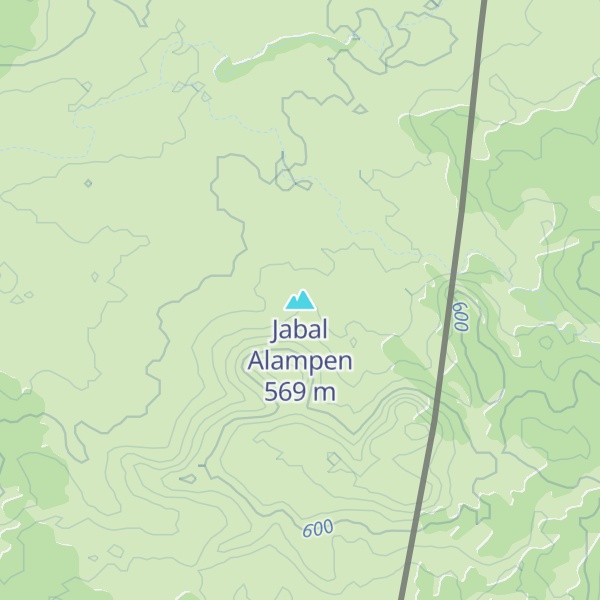 Map of Jabal Alampen