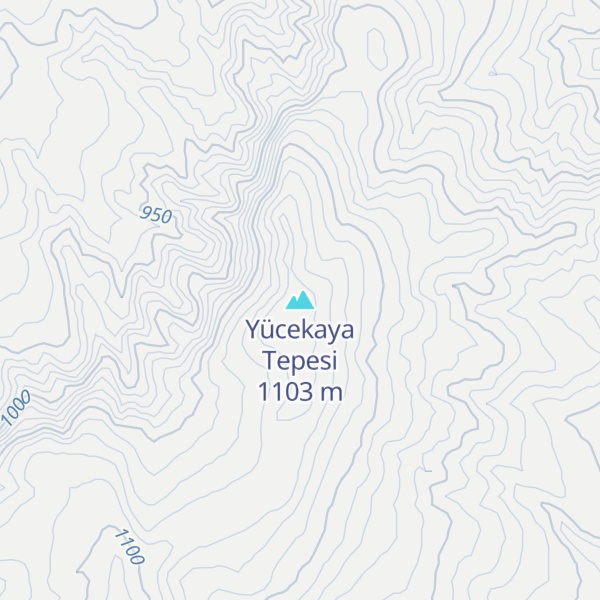 Map of Yücekaya Tepesi