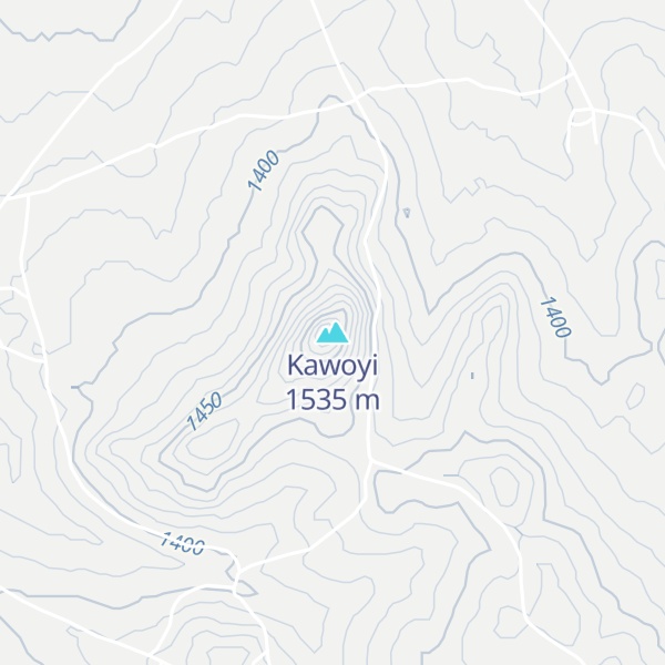 Map of Kawoyi