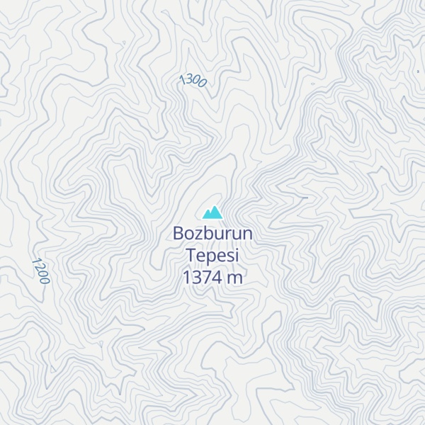Map of Bozburun Tepesi