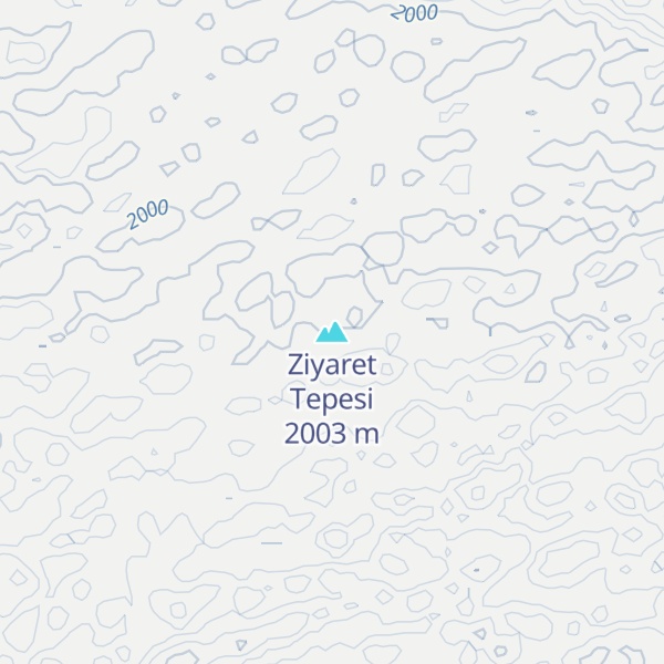 Map of Ziyaret Tepesi
