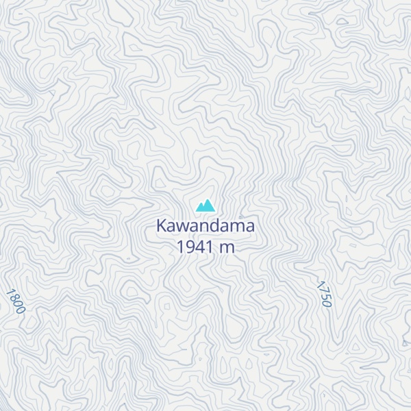 Map of Kawandama