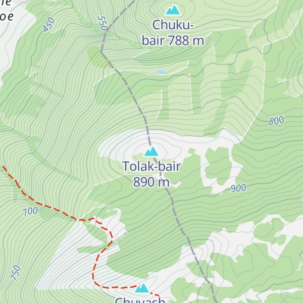 Map of Tolak-bair