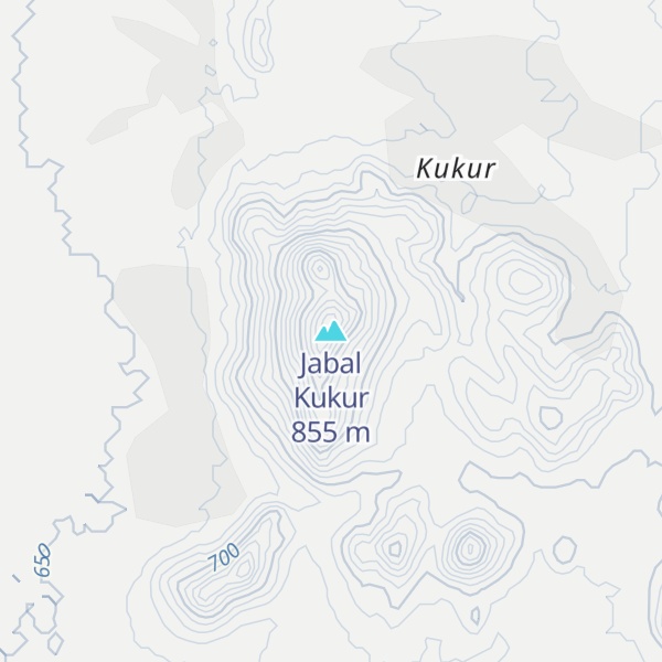 Map of Jabal Kukur