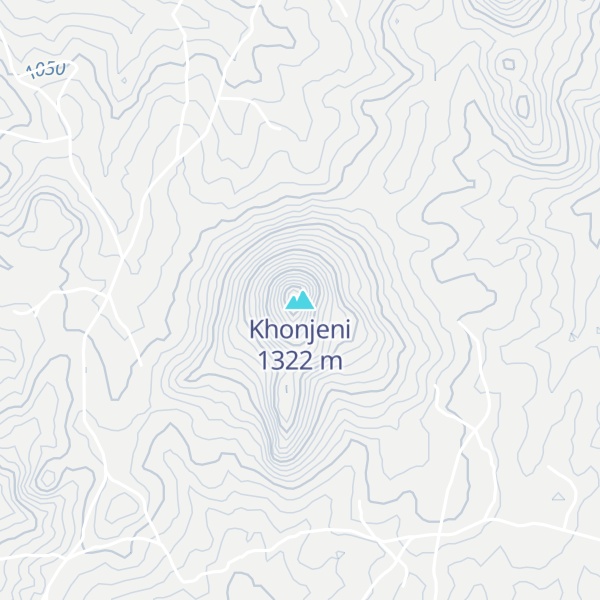 Map of Khonjeni