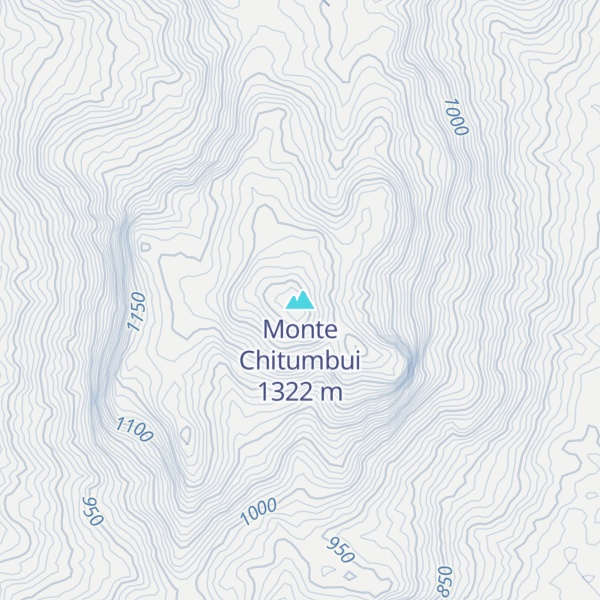 Map of Monte Chitumbui