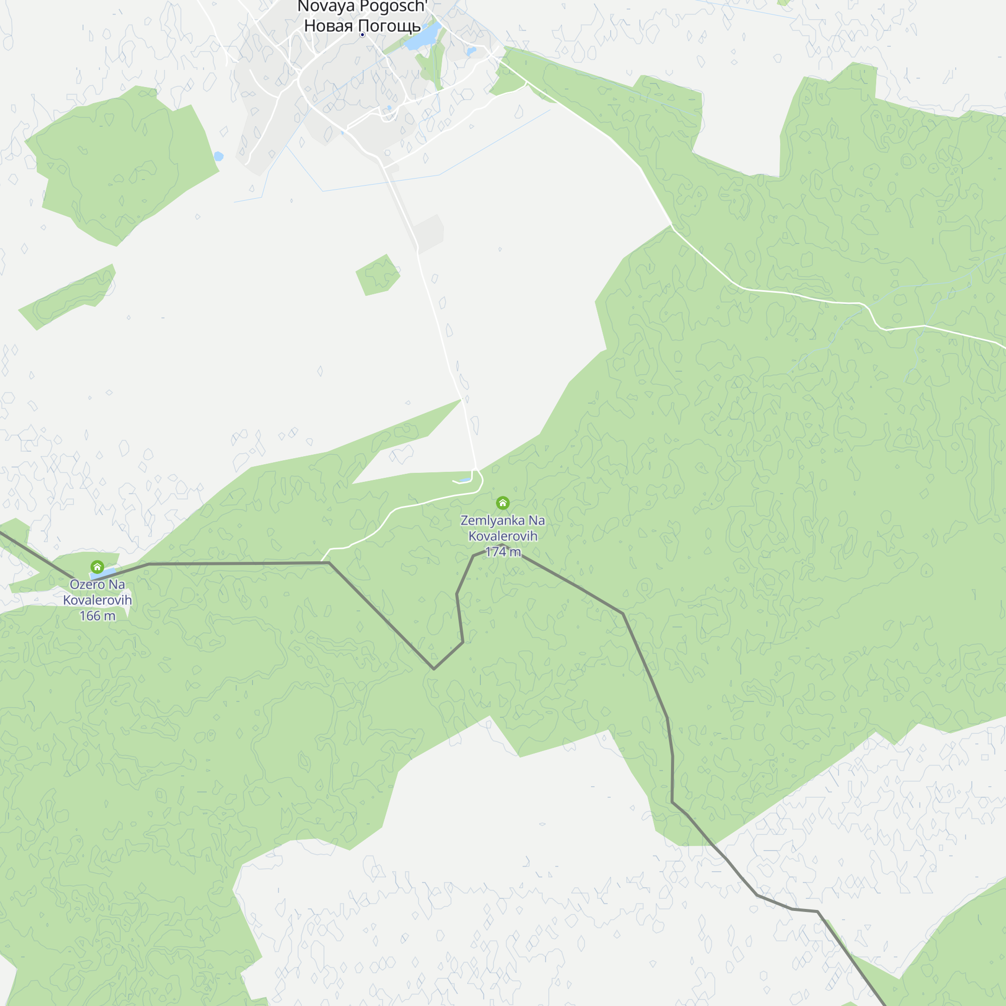 Zemlyanka Na Kovalerovih map