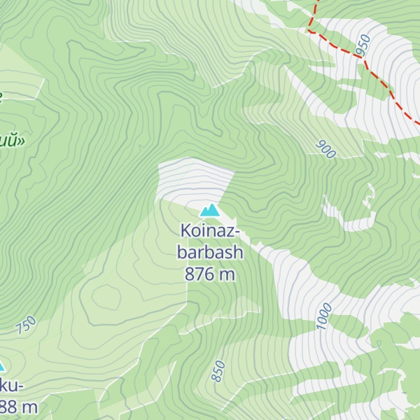 Map of Koinaz-barbash