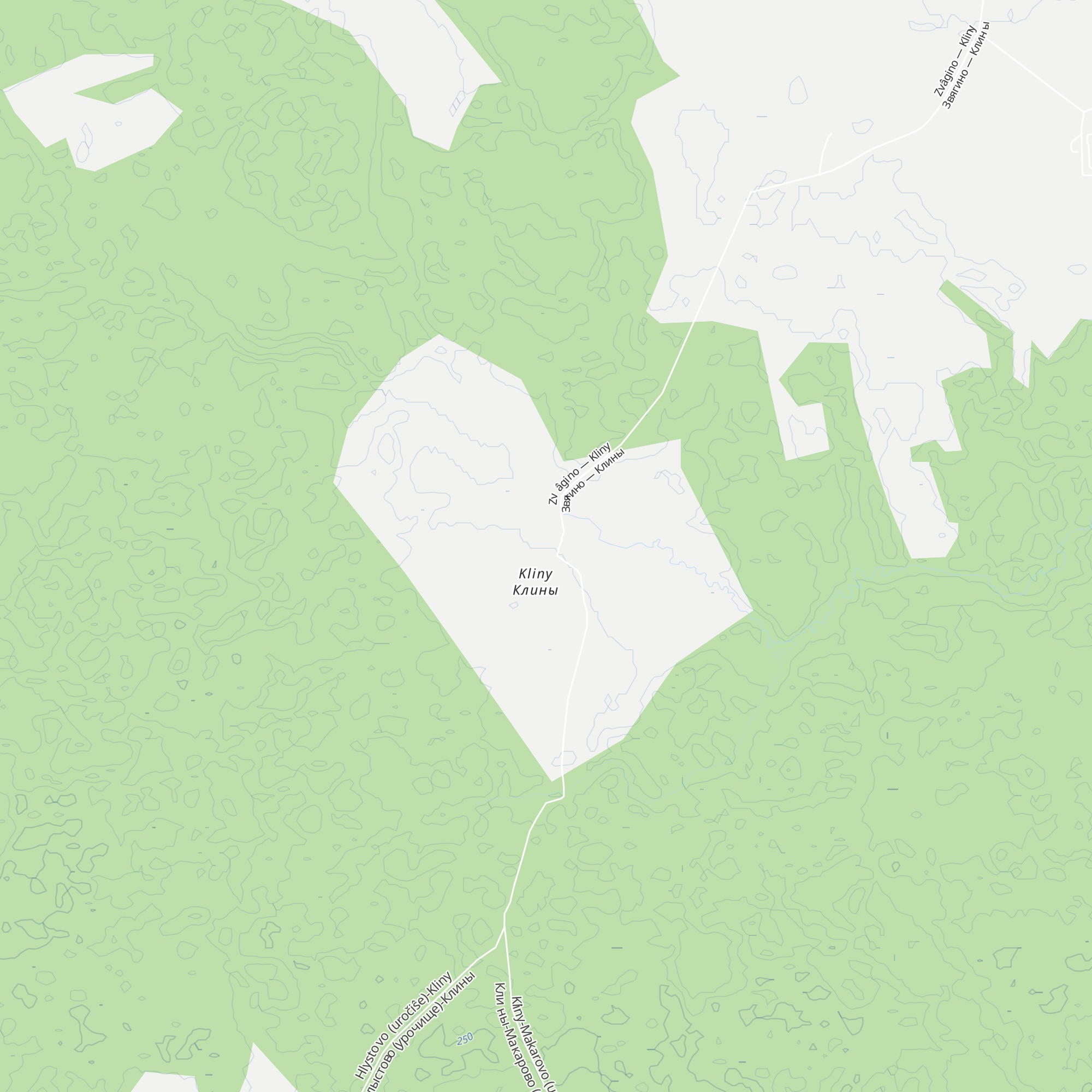 Ohotnichii Domik map
