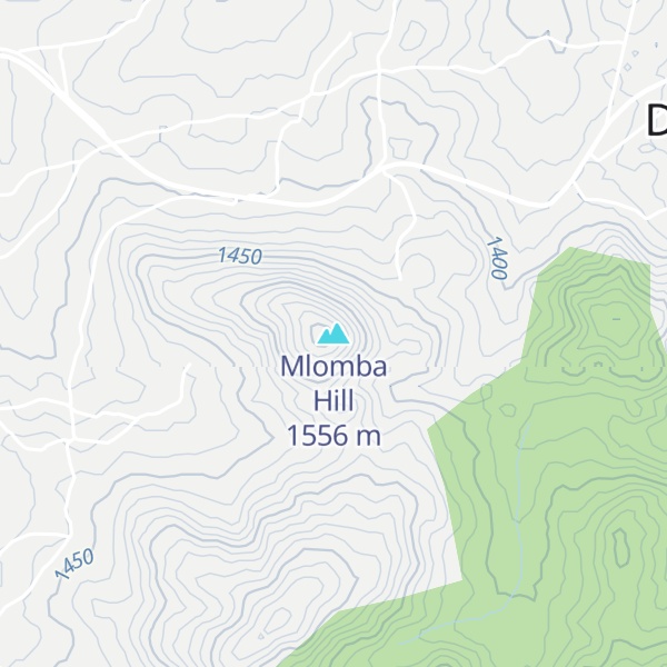 Map of Mlomba Hill