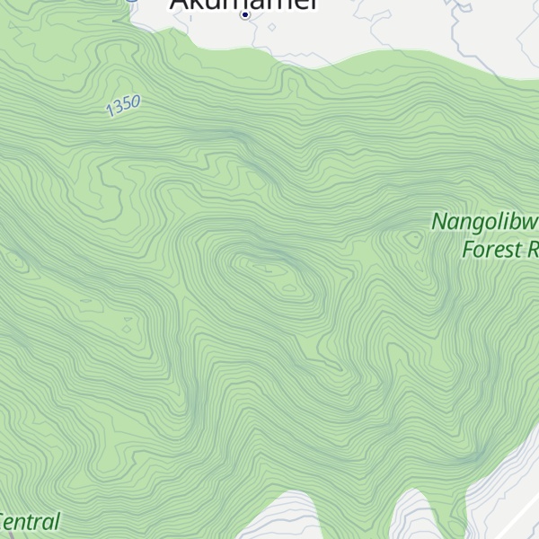 Map of Nyakwai